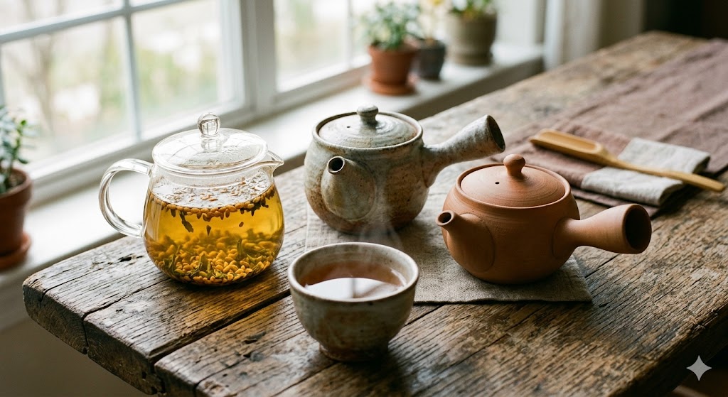 Best Teaware for Genmaicha: Glass, Ceramic, or Clay?