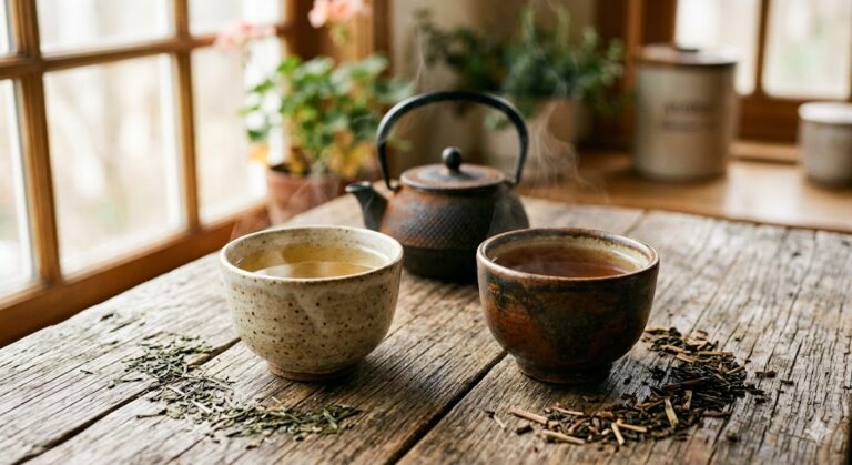 Bancha vs Hojicha: Two Low-Caffeine Japanese Teas Compared
