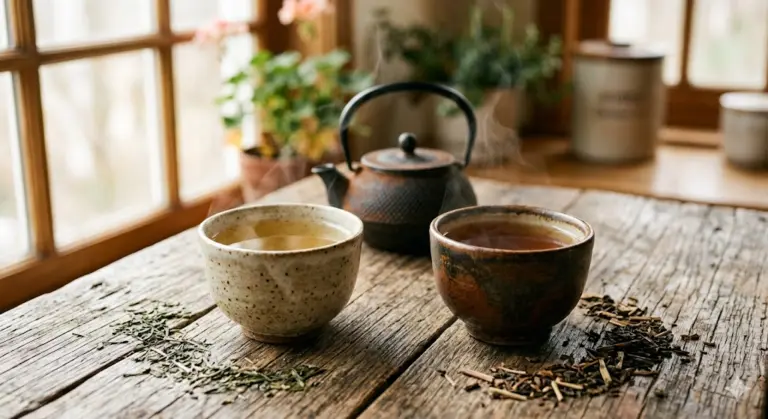 Bancha vs Hojicha: Two Low-Caffeine Japanese Teas Compared