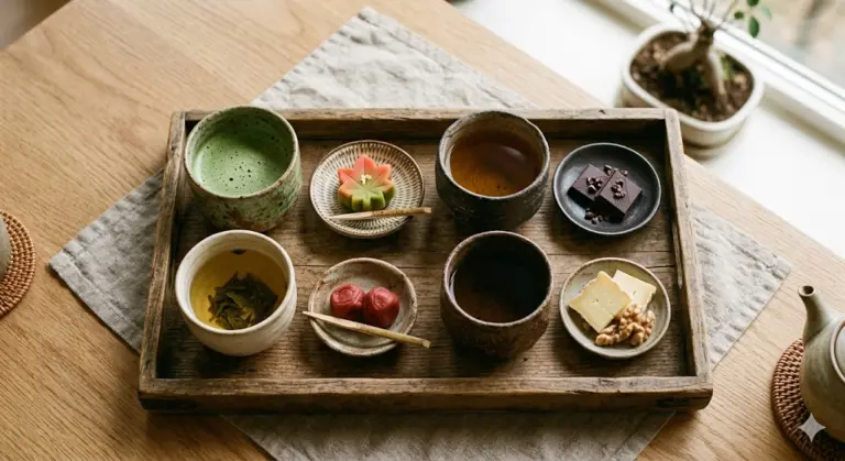 Japanese Tea Pairing Guide: What Foods Go with Each Type