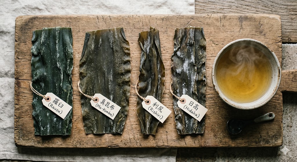 Kombu Types Guide: Which Variety for Which Dashi