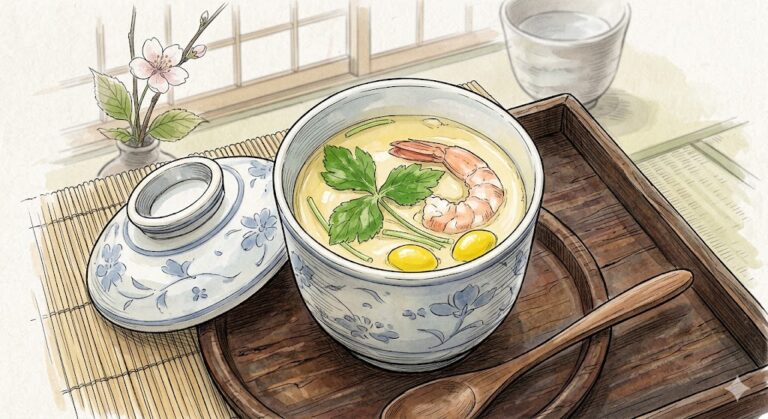 Chawanmushi - illustrated recipe