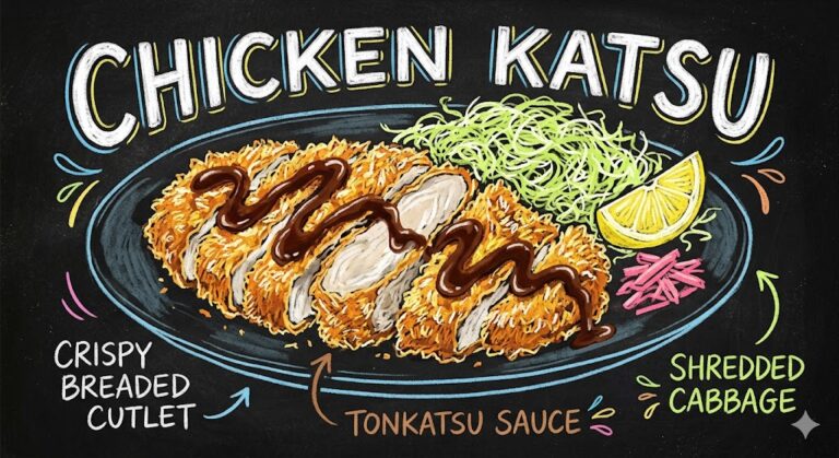 Chicken Katsu - illustrated recipe