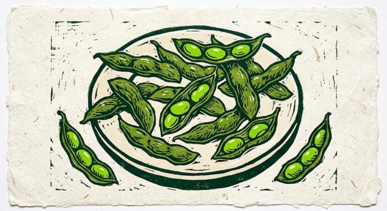 Edamame - illustrated recipe