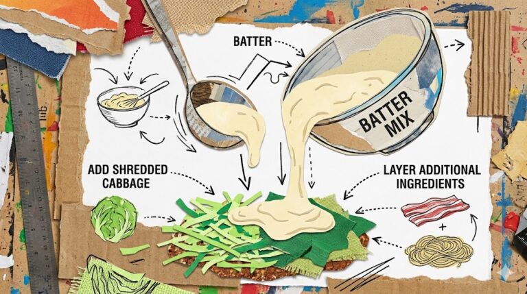 Okonomiyaki Recipe (Osaka-Style Savory Pancake)