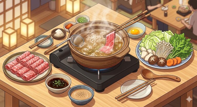 Shabu Shabu - illustrated recipe
