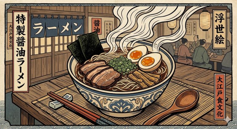 Shoyu Ramen - illustrated recipe