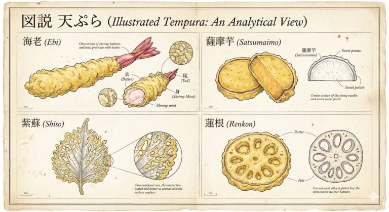 Tempura - illustrated recipe
